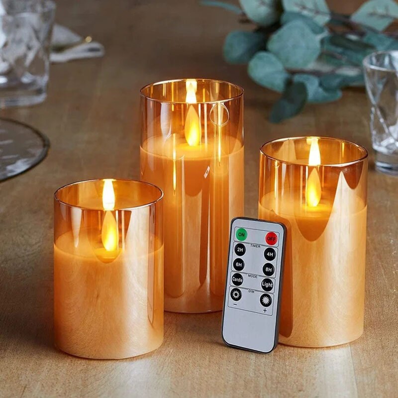 Flameless LED Candle Set