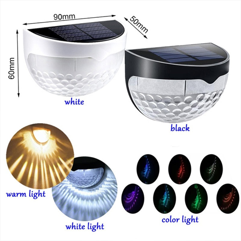 LED Solar Light Outdoor Wall Lamps