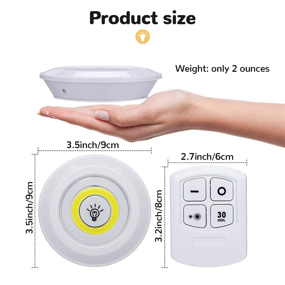 Remote-Controlled LED Spot Light