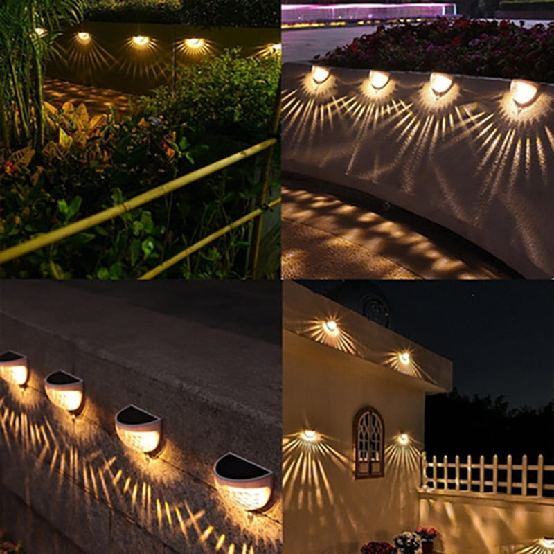 LED Solar Light Outdoor Wall Lamps