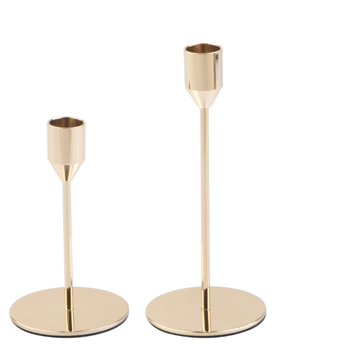 Gold Taper Candle Holder Sets