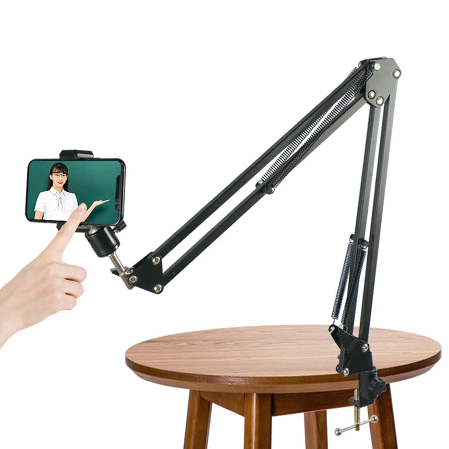 Long Arm Ring Light Phone Holder