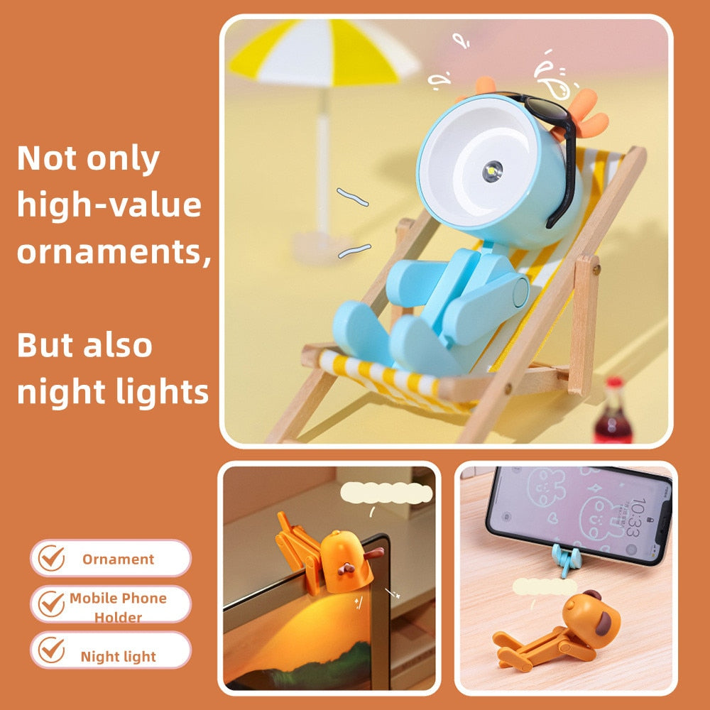 LED Mini Animal Night Light