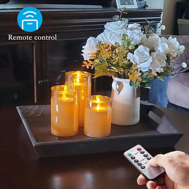 Flameless LED Candle Set