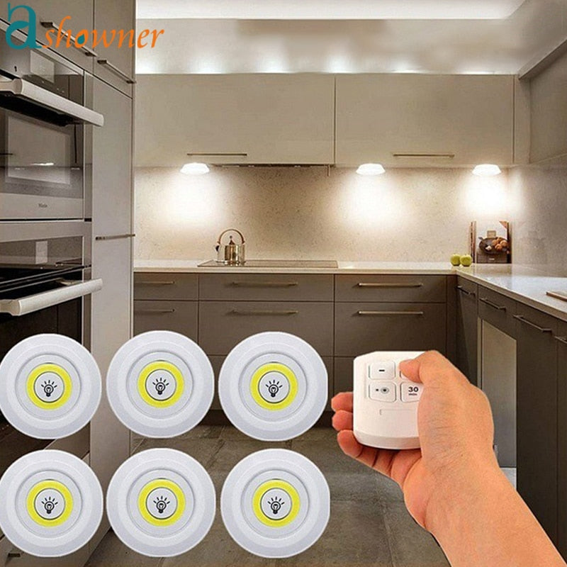 Remote-Controlled LED Spot Light